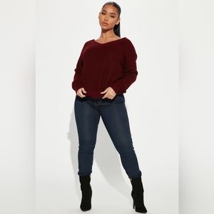 Fashion Nova knot sweater